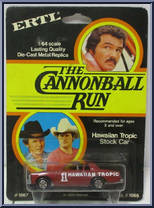 Hawaiian Tropic Stock Car from Cannonball Run - Diecast manufactured by ERTL [Front]