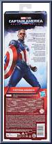 Captain America from Captain America - Brave New World - Titan Hero Series manufactured by Hasbro [Back]