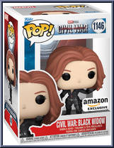 Black Widow from Captain America - Captain America Civil War Pop! manufactured by Funko [Front]