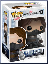 Winter Soldier (Unmasked) from Captain America - Captain America Winter Soldier Pop! manufactured by Funko [Front]