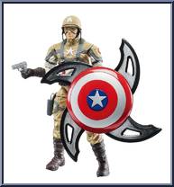 Captain America (Desert Battle) from Captain America - The First Avenger - Concept manufactured by Hasbro [Loose]