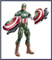 Captain America (Jungle Fatigues) from Captain America - The First Avenger - Concept manufactured by Hasbro [Loose]