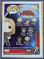 Carol Danvers (Special Edition) from Captain Marvel - Pop! Vinyl Figures manufactured by Funko [Back]