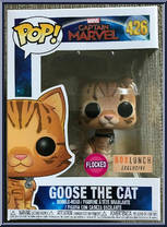 Goose the Cat (Flocked) from Captain Marvel - Pop! Vinyl Figures manufactured by Funko [Front]