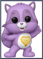 Bright Heart Raccoon from Care Bears - Cousins Pop! manufactured by Funko [Loose]