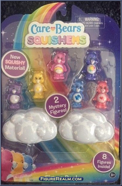 Care Bears Squishems 8 Figure Pack NEW 