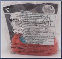 Raj's Cracked Up Canoe (Toy) from Cartoon Network - Camp Lazlo manufactured by McDonald's [Back]