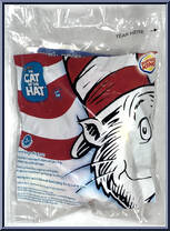 Hat Keychain from Cat in the Hat - Basic Series manufactured by Burger King [Front]