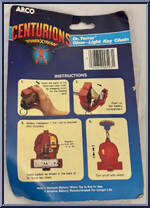 Dr. Terror from Centurions - Glow-Light Keychains manufactured by Arco [Back]