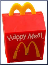 Happy Meal-O-Don from Changeables - McDino manufactured by Square One [Loose]