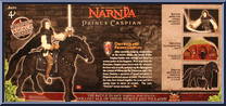 Destrier and Prince Caspian from Chronicles of Narnia - Prince Caspian - Beast Riders manufactured by Jakks Pacific [Back]
