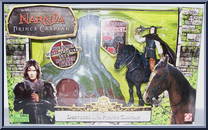 Destrier and Prince Caspian from Chronicles of Narnia - Prince Caspian - Beast Riders manufactured by Jakks Pacific [Front]