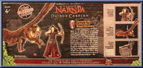 Castle Raid Gryphon and Susan Pevensie from Chronicles of Narnia - Prince Caspian - Beast Riders manufactured by Jakks Pacific [Back]