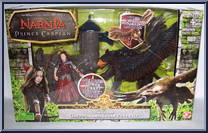 Castle Raid Gryphon and Susan Pevensie from Chronicles of Narnia - Prince Caspian - Beast Riders manufactured by Jakks Pacific [Front]