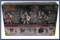 Heroes of Narnia from Chronicles of Narnia - Prince Caspian - Multipacks manufactured by Jakks Pacific [Back]
