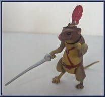 Susan Pevensie with Reepicheep from Chronicles of Narnia - Prince Caspian - Basic Series manufactured by Jakks Pacific [Loose]