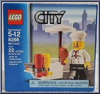 BBQ Stand from City - Box Sets manufactured by Lego [Front]