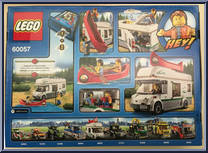 Camper Van from City - Box Sets manufactured by Lego [Back]