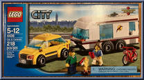 Car & Caravan from City - Box Sets manufactured by Lego [Front]