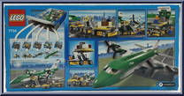 Cargo Plane from City - Box Sets manufactured by Lego [Back]