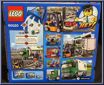 Cargo Truck from City - Box Sets manufactured by Lego [Back]