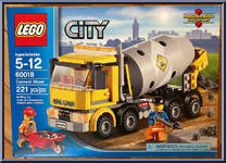Cement Mixer from City - Box Sets manufactured by Lego [Front]