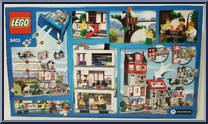 City House from City - Box Sets manufactured by Lego [Back]