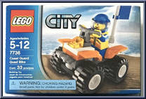 Coast Guard Quad Bike from City - Box Sets manufactured by Lego [Front]