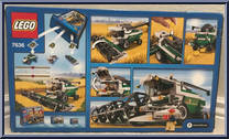 Combine Harvester from City - Box Sets manufactured by Lego [Back]
