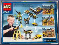 Construction Site from City - Box Sets manufactured by Lego [Back]
