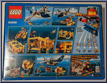 Deep Sea Operation Base from City - Box Sets manufactured by Lego [Back]