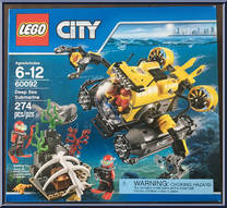 Deep Sea Submarine from City - Box Sets manufactured by Lego [Front]