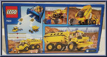 Dump Truck from City - Box Sets manufactured by Lego [Back]