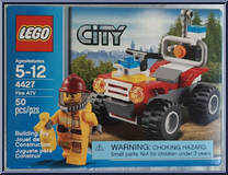 Fire ATV from City - Box Sets manufactured by Lego [Front]
