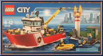 Fire Boat from City - Box Sets manufactured by Lego [Front]