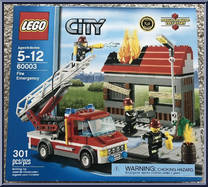 Fire Emergency from City - Box Sets manufactured by Lego [Front]