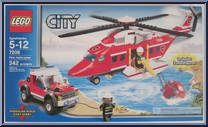 Fire Helicopter from City - Box Sets manufactured by Lego [Front]