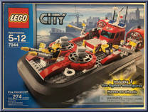 Fire Hovercraft from City - Box Sets manufactured by Lego [Front]