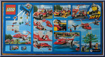 Fire Plane from City - Box Sets manufactured by Lego [Back]