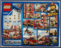 Fire Station from City - Box Sets manufactured by Lego [Back]