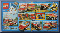 Fire Transporter from City - Box Sets manufactured by Lego [Back]