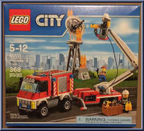 Fire Utility Truck from City - Box Sets manufactured by Lego [Front]