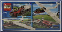 Glider from City - Box Sets manufactured by Lego [Back]
