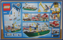 Harbour from City - Box Sets manufactured by Lego [Back]