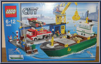 Harbour from City - Box Sets manufactured by Lego [Front]