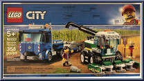 Harvester Transport from City - Box Sets manufactured by Lego [Front]