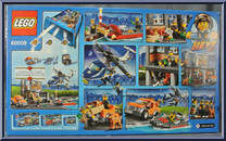 Helicopter Arrest from City - Box Sets manufactured by Lego [Back]