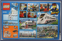 High-speed Passenger Train from City - Box Sets manufactured by Lego [Back]