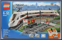 High-speed Passenger Train from City - Box Sets manufactured by Lego [Front]