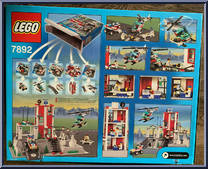 Hospital from City - Box Sets manufactured by Lego [Back]